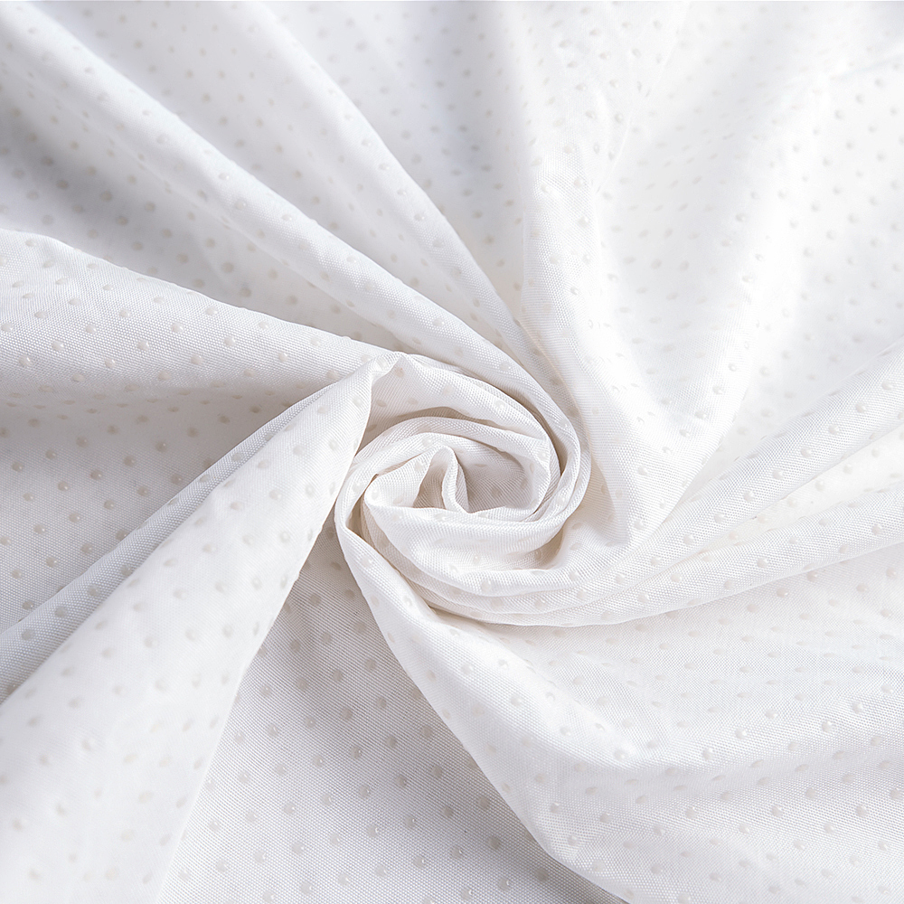 Fabriksdirektförsäljning 100% polyester Microfiber Borsted Dyed Drop Plastic Home Textile Fabric